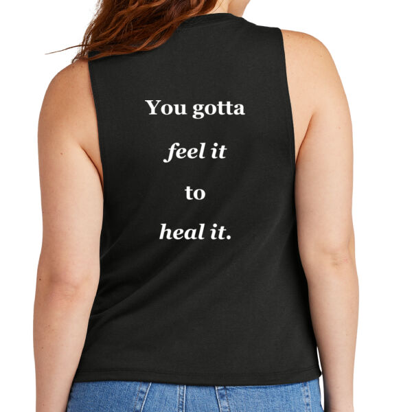 Printed Healing Cultures - Feel it to Heal it - Women's Tri Blend Muscle Tank Thumbnail
