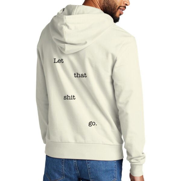 Printed Healing Cultures - Let That Shit Go - Unisex Organic French Terry Pullover Hoodie Thumbnail