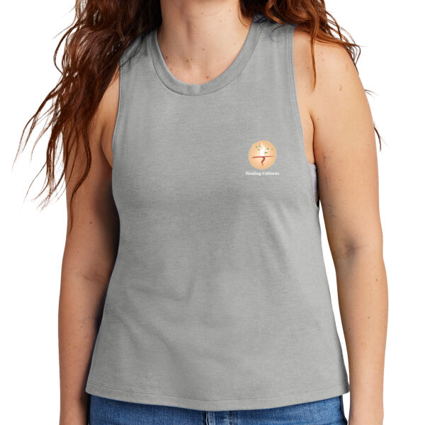 Printed Healing Cultures - Women's Tri Blend Muscle Tank Thumbnail