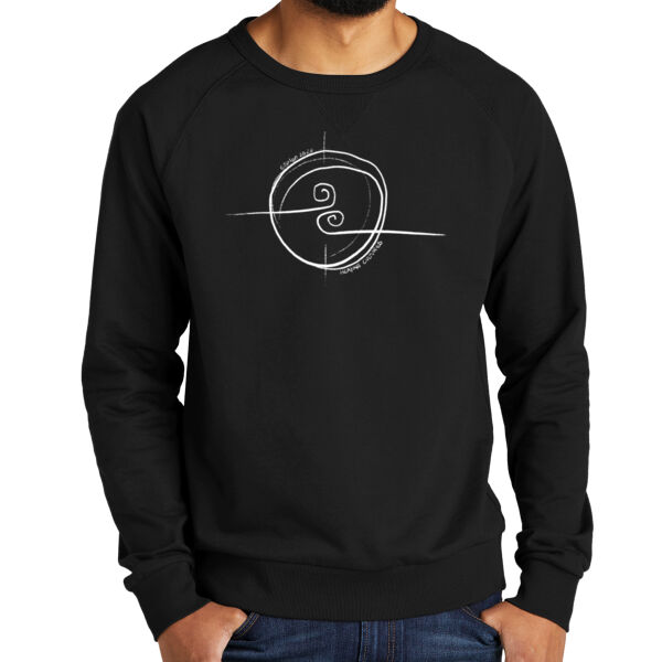 Esalen - Unisex Organic French Terry Crewneck Sweatshirt Thumbnail